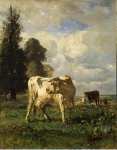 Troyon Constant Cows in the Field  - Hermitage